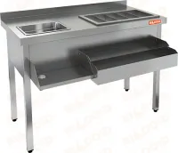 Барная станция открытая Hicold НКС-10/5БПК